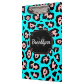 Cute Leopard Print Klembord (Links)