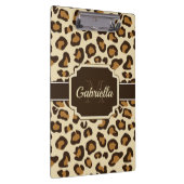 Cute Leopard Print Klembord (Rechts)