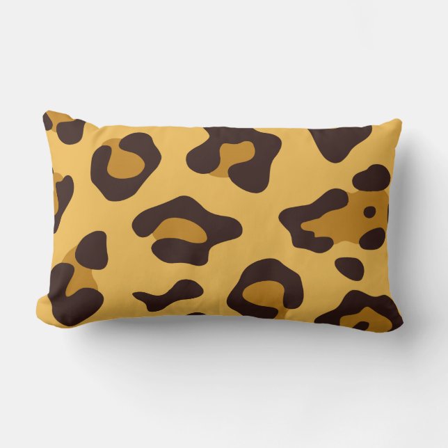 Cute Leopard Print Kussen (Voorkant)