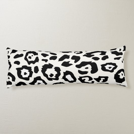 Cute Leopard Print Lichaamskussen (Achterkant)