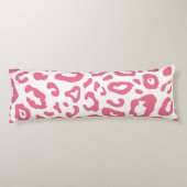 Cute Leopard Print Lichaamskussen (Achterkant)