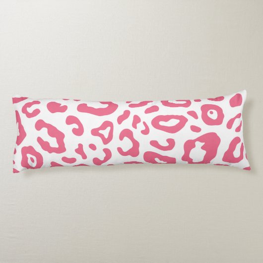 Cute Leopard Print Lichaamskussen (Achterkant)