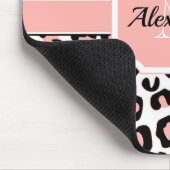 Cute Leopard Print Muismat (Hoek)