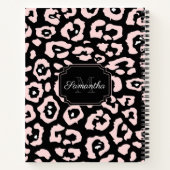 Cute Leopard Print Notitieboek (Achterkant)