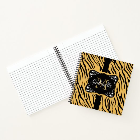 Cute Leopard Print Notitieboek (Binnen)