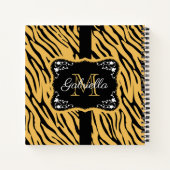 Cute Leopard Print Notitieboek (Achterkant)