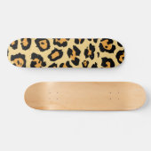 Cute Leopard Print Persoonlijk Skateboard (Horizontaal)