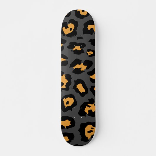 Cute Leopard Print Persoonlijk Skateboard (Voorkant)