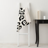 Cute Leopard Print Sherpa Deken (In situ)