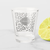Cute Leopard Print Shot Glas (Achterkant)