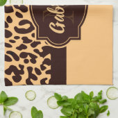 Cute Leopard Print Theedoek (Gevouwen)