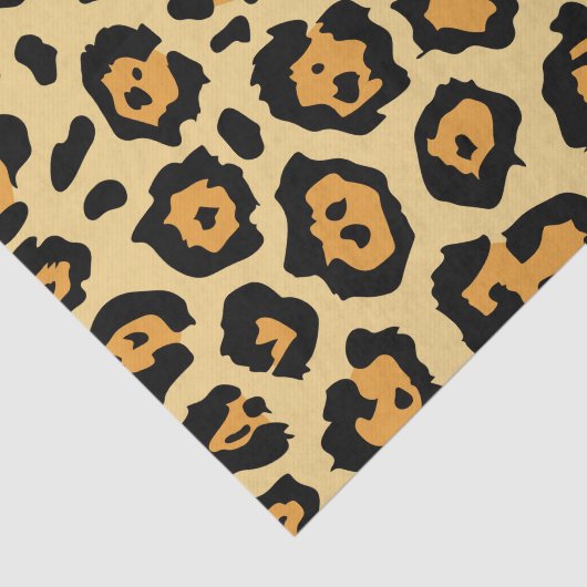 Cute Leopard Print Tissuepapier (Detail)