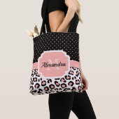 Cute Leopard Print Tote Bag (Dichtbij)