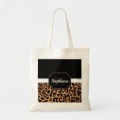 Cute Leopard Print Tote Bag (Voorkant)