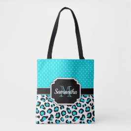 Cute Leopard Print Tote Bag