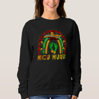 Cute Leopard Rainbow Cactus Nicu Nurse Cinco de Ma Trui