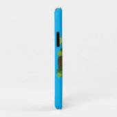 Cute leopard slapen in de cartoon afbeelding van d Case-Mate iPhone case (Achterkant/rechts)