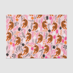 Cute Leopard-weefselpapier Tissuepapier