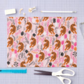 Cute Leopard-weefselpapier Tissuepapier (Craft)