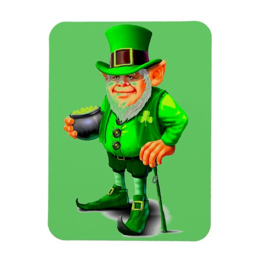 CUTE LEPRECHAUN magnet Magneet (Verticaal)