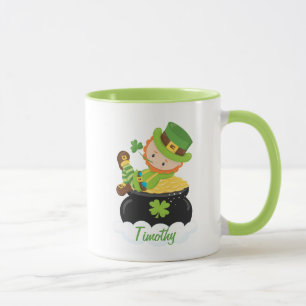 Cute Leprechaun Mok