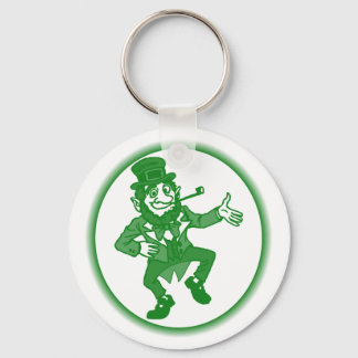Cute "leprechaun"-ontwerp sleutelhanger
