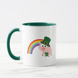 Cute Leprechaun Pig Mok