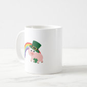 Cute Leprechaun Pig Mok (Voorkant links)
