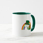 Cute Leprechaun Snail Mok (Voorkant rechts)