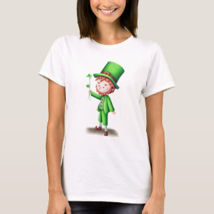 Cute leprechaun St. Patrick's Day T-shirt