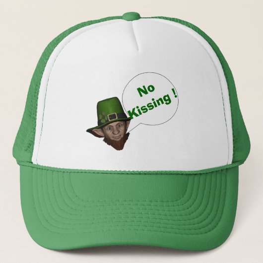 Cute leprechaun St Patrick's day Trucker Pet (Voorkant)