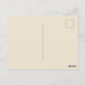 Cute Leprechaun Watercolor St. Patrick's Day  Briefkaart (Achterkant)