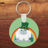 Cute Leprechaun Yeti Sleutelhanger (Voorkant)