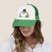 Cute Leprechaun Yeti Trucker Pet (In situ)
