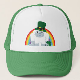 Cute Leprechaun Yeti Trucker Pet