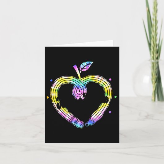 Cute lerarenassistent shirt waarderingsdag cadeau  kaart (Voorkant)