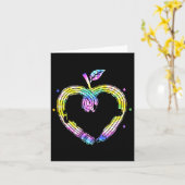 Cute lerarenassistent shirt waarderingsdag cadeau  kaart (Gele Bloem)