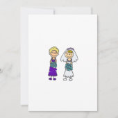 Cute Lesbian Brides Kaart (Voorkant)