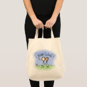 Cute Lesbian Couple Raad Tote Bag (Voorkant (product))