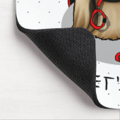 Cute Let's Go! Walk Pekingese Dog (brown masked) Muismat (Hoek)