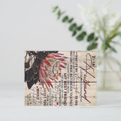 Cute Letter To Husband | Cool Design Gift | Aankondigingskaart (Staand voorkant)