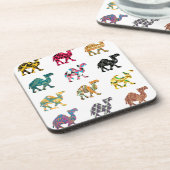 Cute leuke kamelen onderzetter (Linkerzijde)