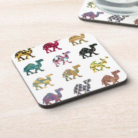 Cute leuke kamelen onderzetter (Linkerzijde)