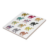 Cute leuke kamelen tegeltje (Zijkant)
