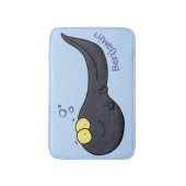 Cute leuke tadpole cartoon illustratie badmat (Voorkant Verticaal)