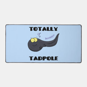 Cute leuke tadpole cartoon illustratie bureaumat