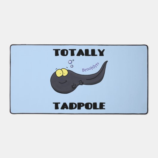 Cute leuke tadpole cartoon illustratie bureaumat (Voorkant)