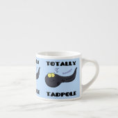 Cute leuke tadpole cartoon illustratie espresso kop (Rechts)