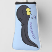 Cute leuke tadpole cartoon illustratie golfheadcover (Draai 90)