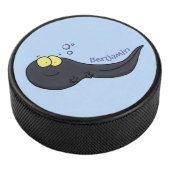 Cute leuke tadpole cartoon illustratie hockey puck (3/4)